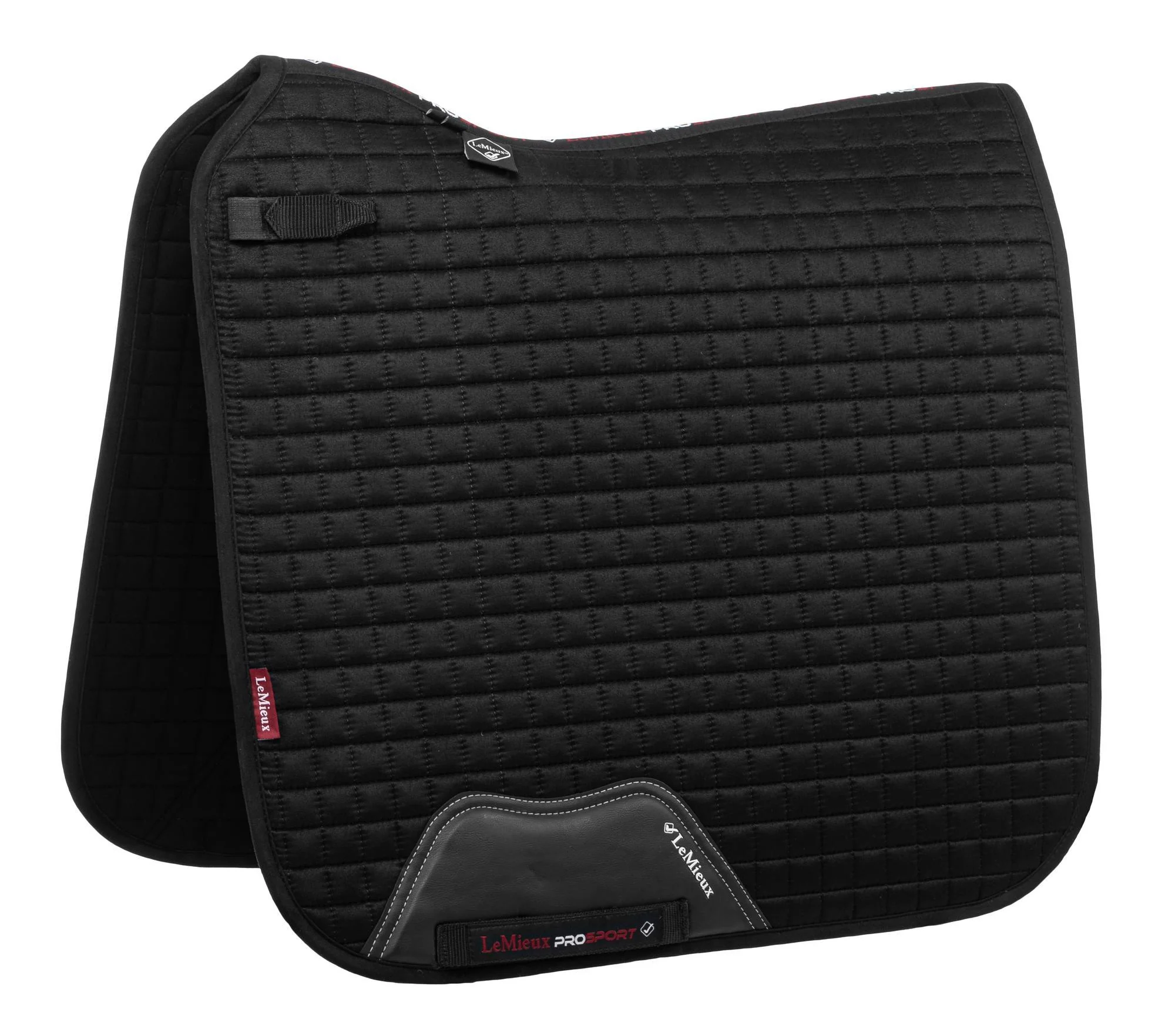 LeMieux Suede Dressage Square - svart