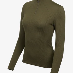 LeMieux Alice Quarter Neck Zip - mossgrön