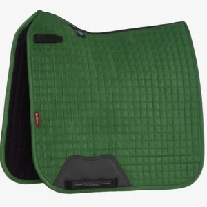 LeMieux Suede Dressage Square - grön