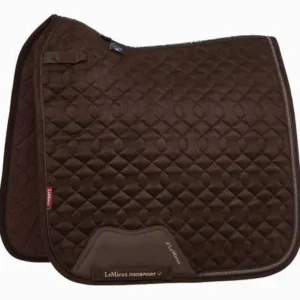 LeMieux Crystal Suede DR Pad - brun